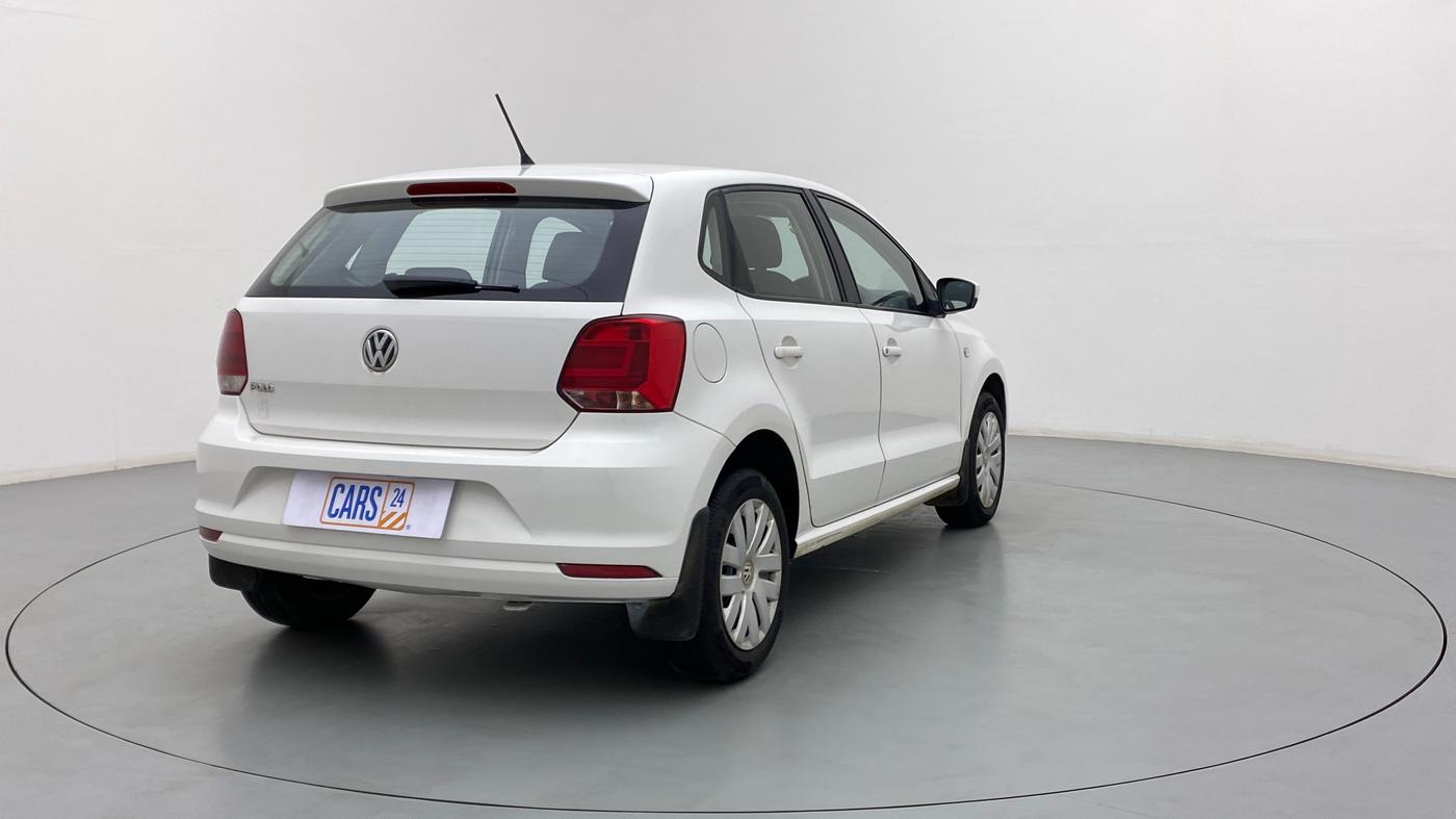 2015 Volkswagen Polo COMFORTLINE 1.2L PETROL, Petrol, Manual, 55,679 km, Right Back Diagonal