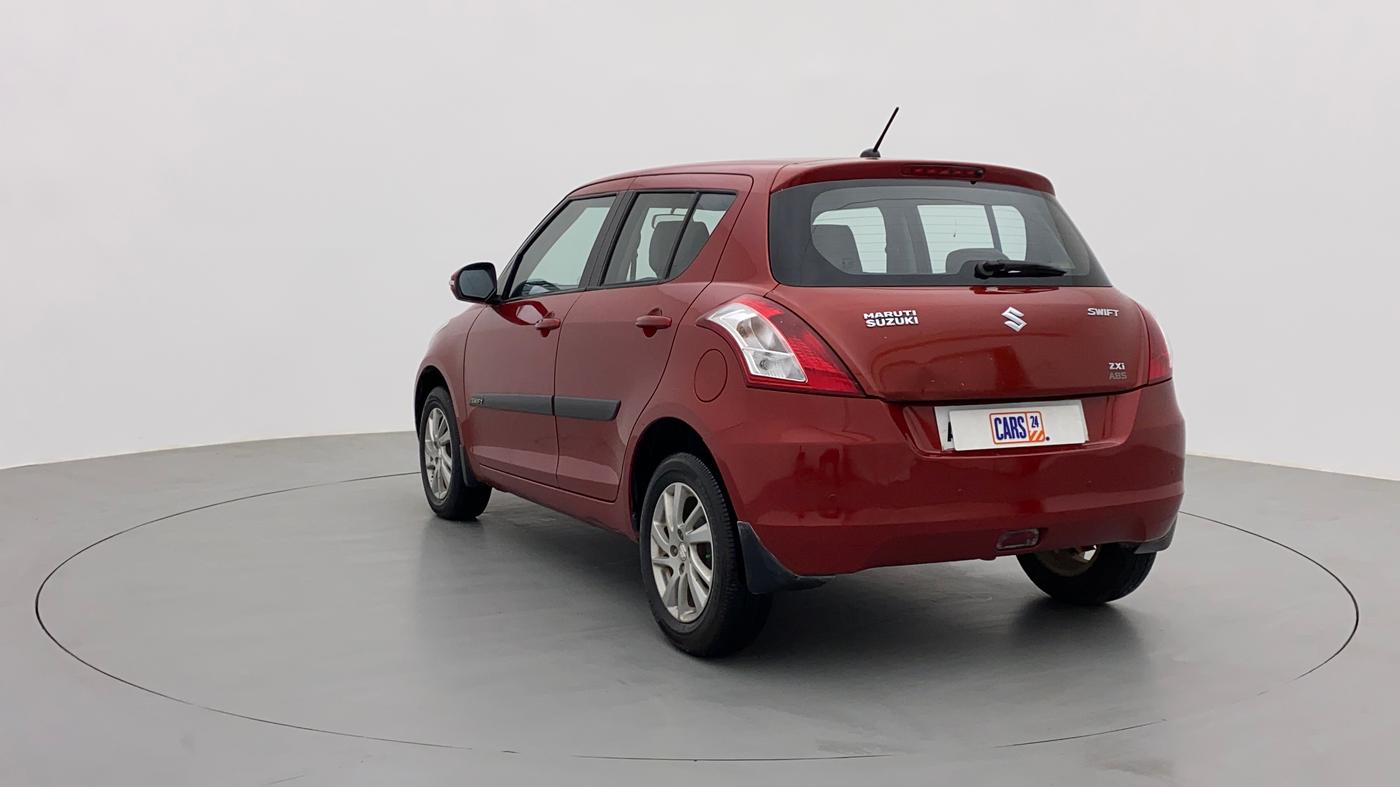 2014 Maruti Swift ZXI D, Petrol, Manual, 43,783 km, Left Back Diagonal
