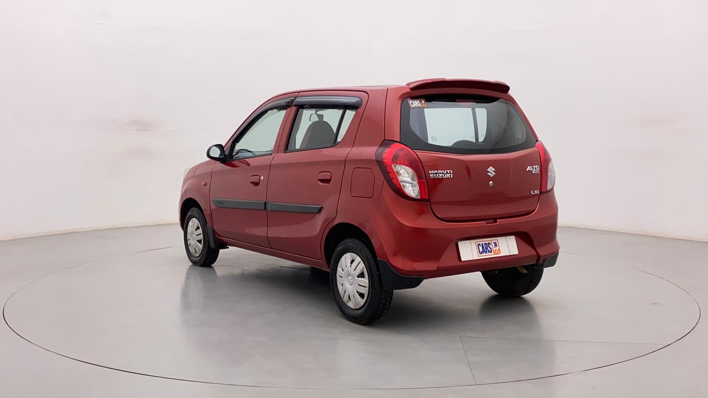 2015 Maruti Alto 800 LXI, Petrol, Manual, 27,128 km, Left Back Diagonal