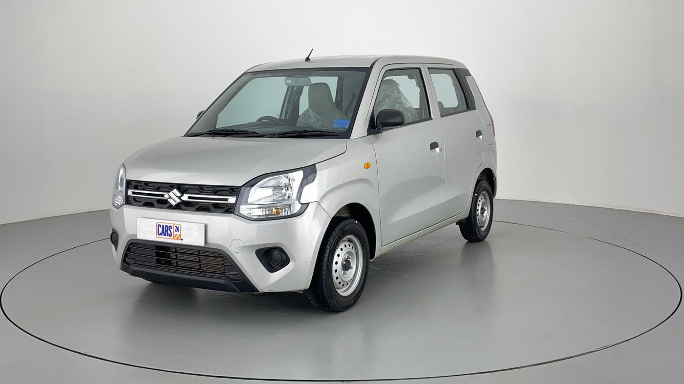 2020 Maruti New Wagon-R LXI 1.0 L, Petrol, Manual, 4,921 km, Left Front Diagonal