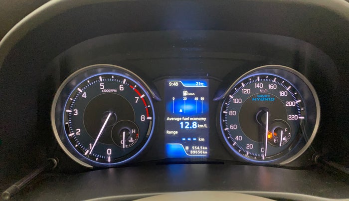 2021 Maruti Ertiga ZXI+ SHVS, Petrol, Manual, 89,655 km, Odometer Image