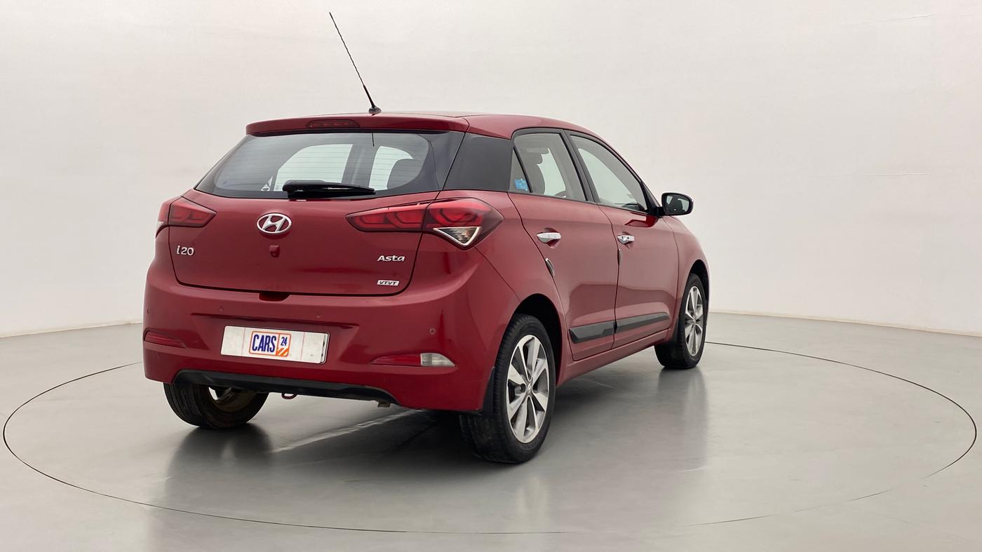 2015 Hyundai Elite i20 ASTA 1.2, Petrol, Manual, 32,637 km, Right Back Diagonal