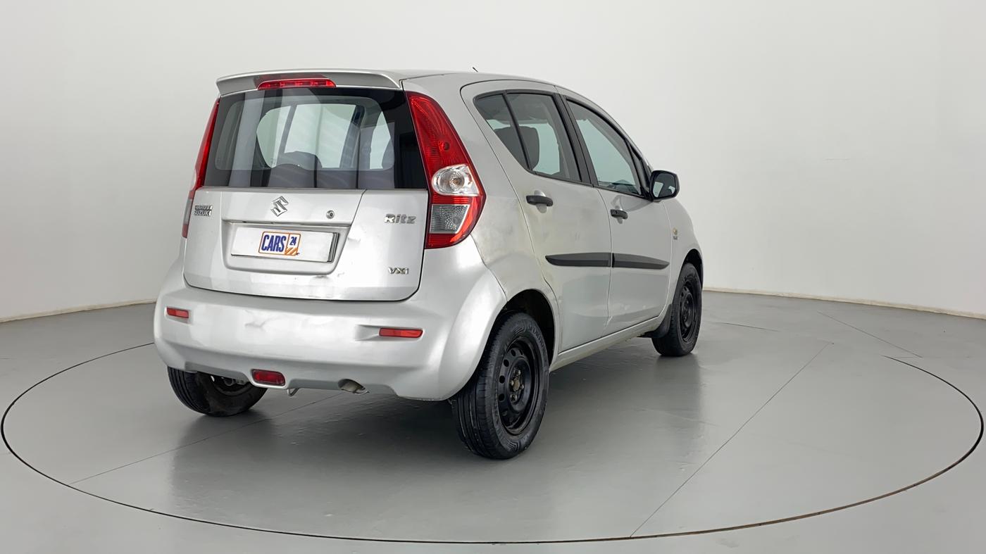 2013 Maruti Ritz VXI, Petrol, Manual, 61,753 km, Right Back Diagonal