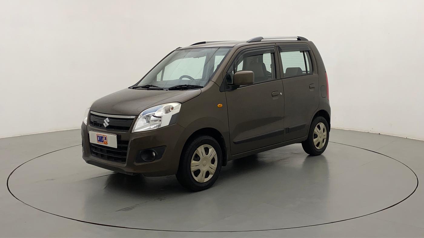 2015 Maruti Wagon R 1.0 VXI, Petrol, Manual, 45,999 km, Left Front Diagonal