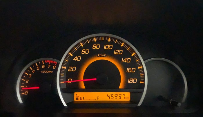 2015 Maruti Wagon R 1.0 VXI, Petrol, Manual, 45,999 km, Odometer Image