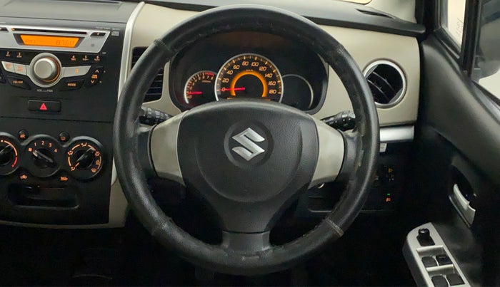 2015 Maruti Wagon R 1.0 VXI, Petrol, Manual, 45,999 km, Steering Wheel Close Up