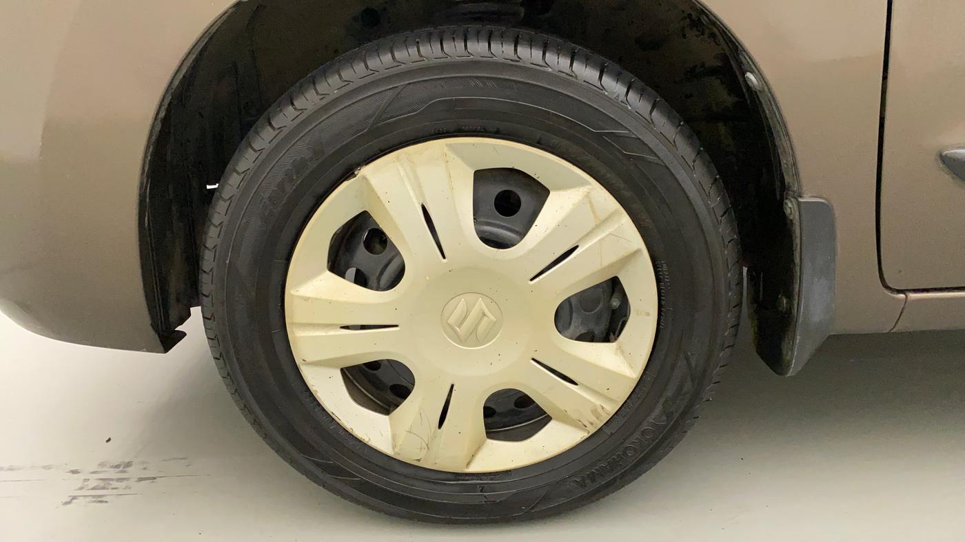 2015 Maruti Wagon R 1.0 VXI, Petrol, Manual, 45,999 km, Left Front Wheel