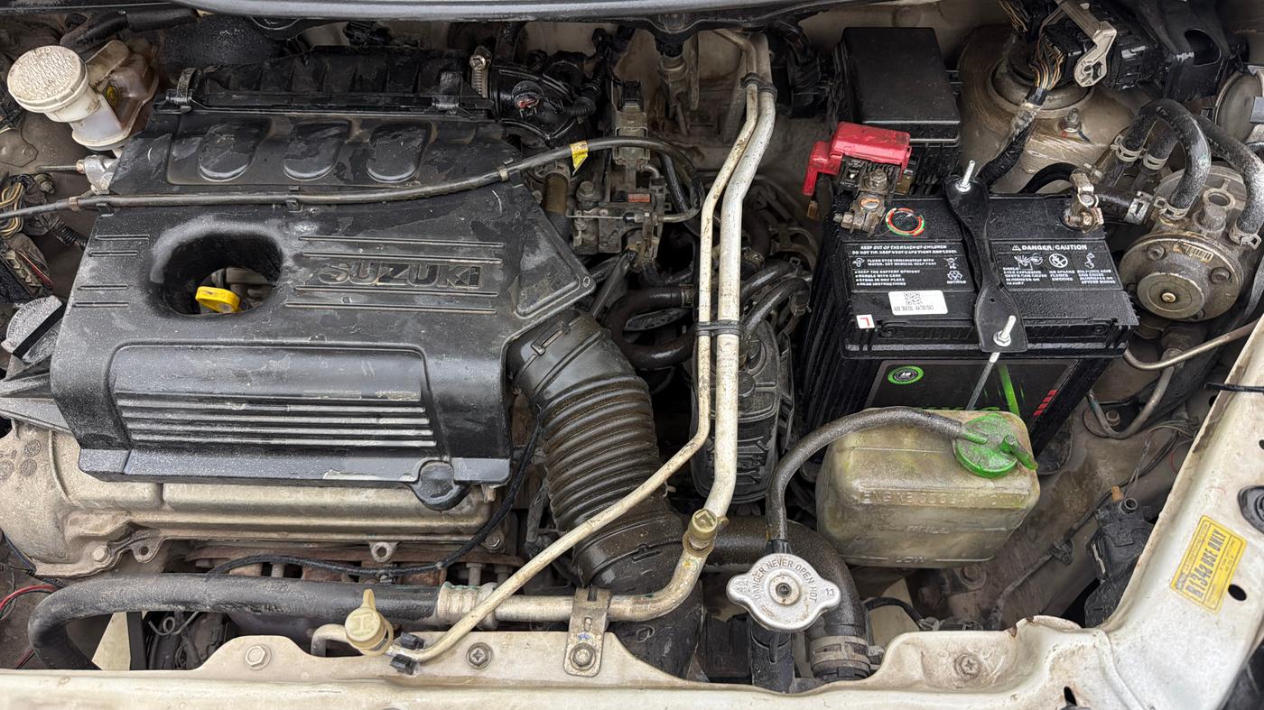 2016 Maruti Wagon R 1.0 LXI CNG, CNG, Manual, 98,153 km, Engine View - Left