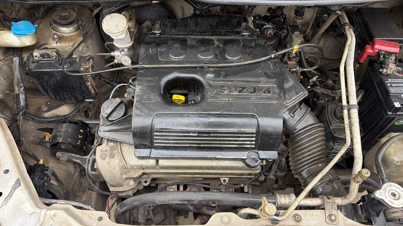 2016 Maruti Wagon R 1.0 LXI CNG, CNG, Manual, 98,153 km, Engine View - Right