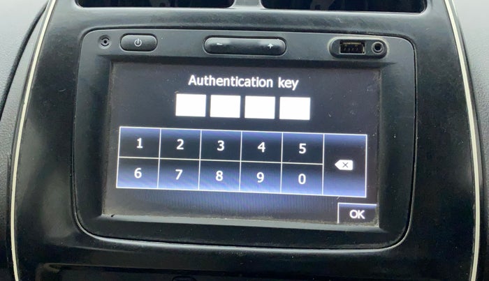 2017 Renault Kwid RXT 0.8, Petrol, Manual, 34,424 km, Infotainment system - Music system not functional