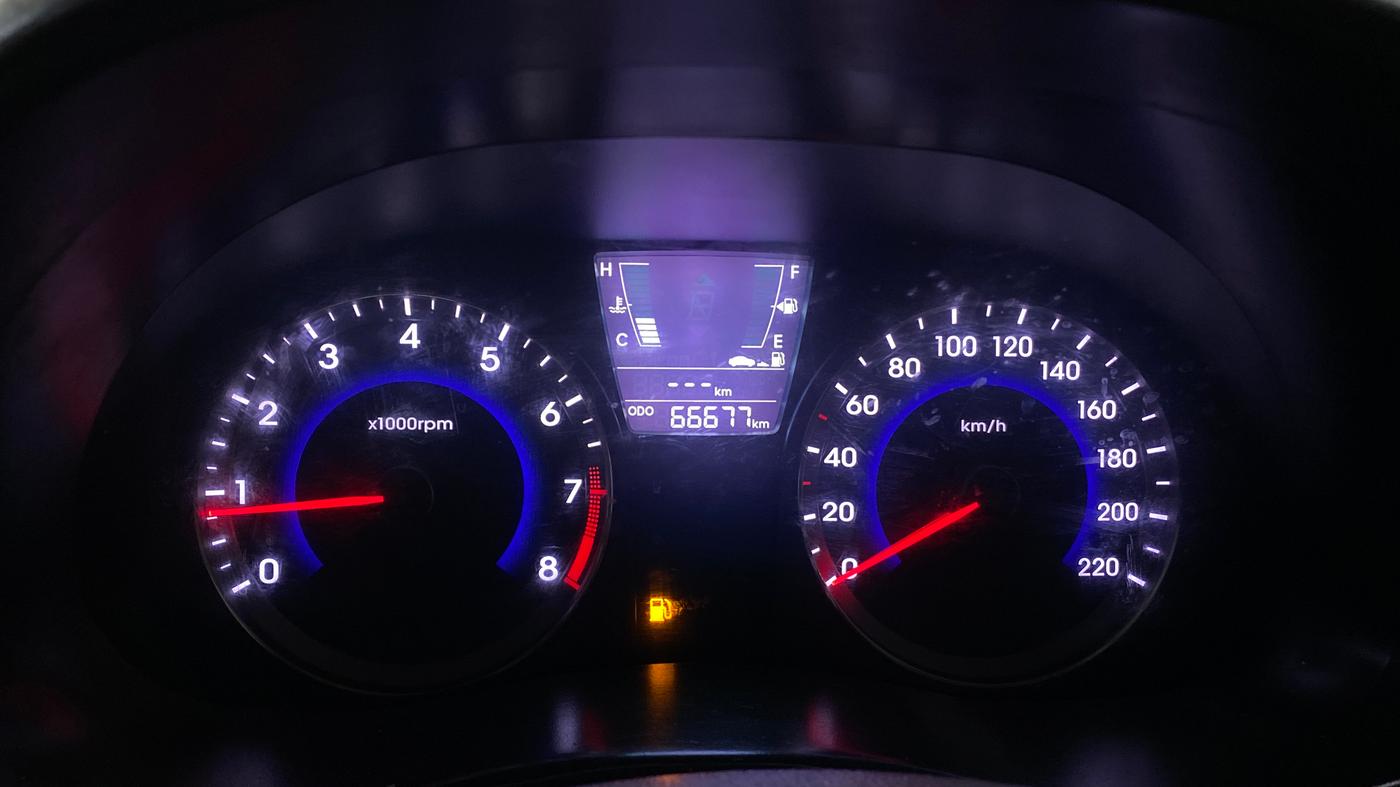2015 Hyundai Verna 1.6 VTVT S, Petrol, Manual, 66,673 km, Odometer Image