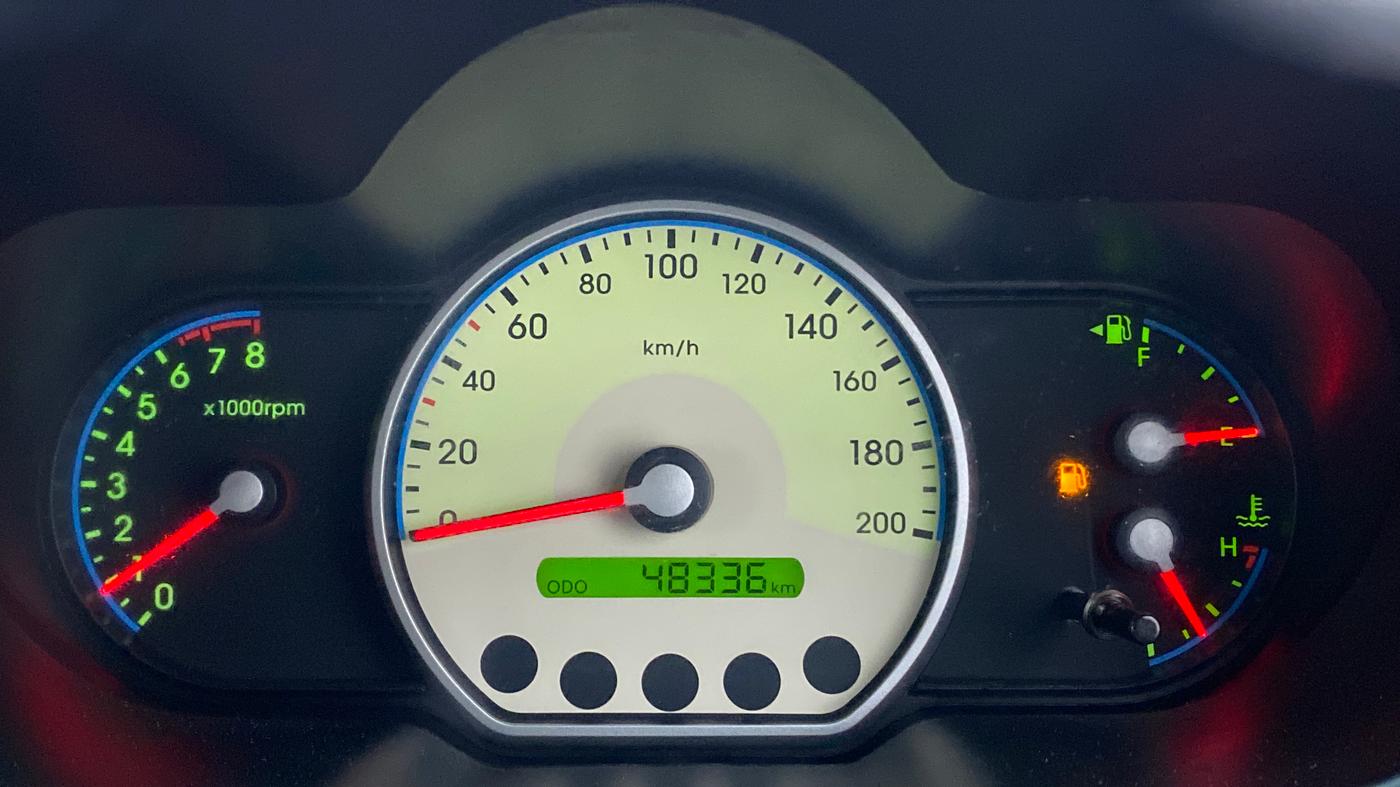 2010 Hyundai i10 MAGNA 1.2, Petrol, Manual, 48,124 km, Odometer Image