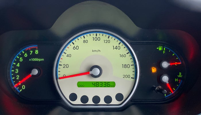 2010 Hyundai i10 MAGNA 1.2, Petrol, Manual, 48,124 km, Odometer Image