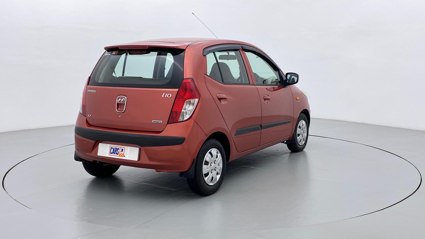 2010 Hyundai i10 MAGNA 1.2, Petrol, Manual, 48,124 km, Right Back Diagonal