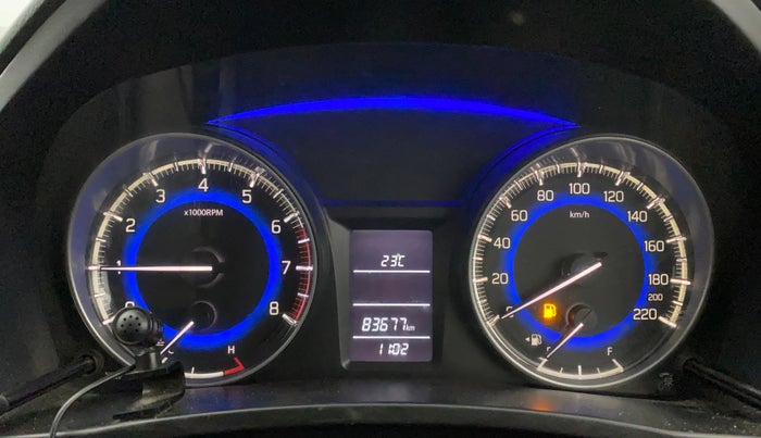 2016 Maruti Baleno DELTA PETROL 1.2, Petrol, Manual, 83,650 km, Odometer Image