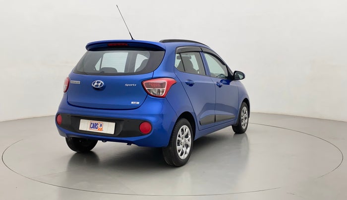 2020 Hyundai Grand i10 SPORTZ 1.2 KAPPA VTVT, Petrol, Manual, 16,831 km, Right Back Diagonal