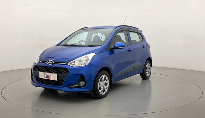 2020 Hyundai Grand i10 SPORTZ 1.2 KAPPA VTVT, Petrol, Manual, 16,831 km, Left Front Diagonal