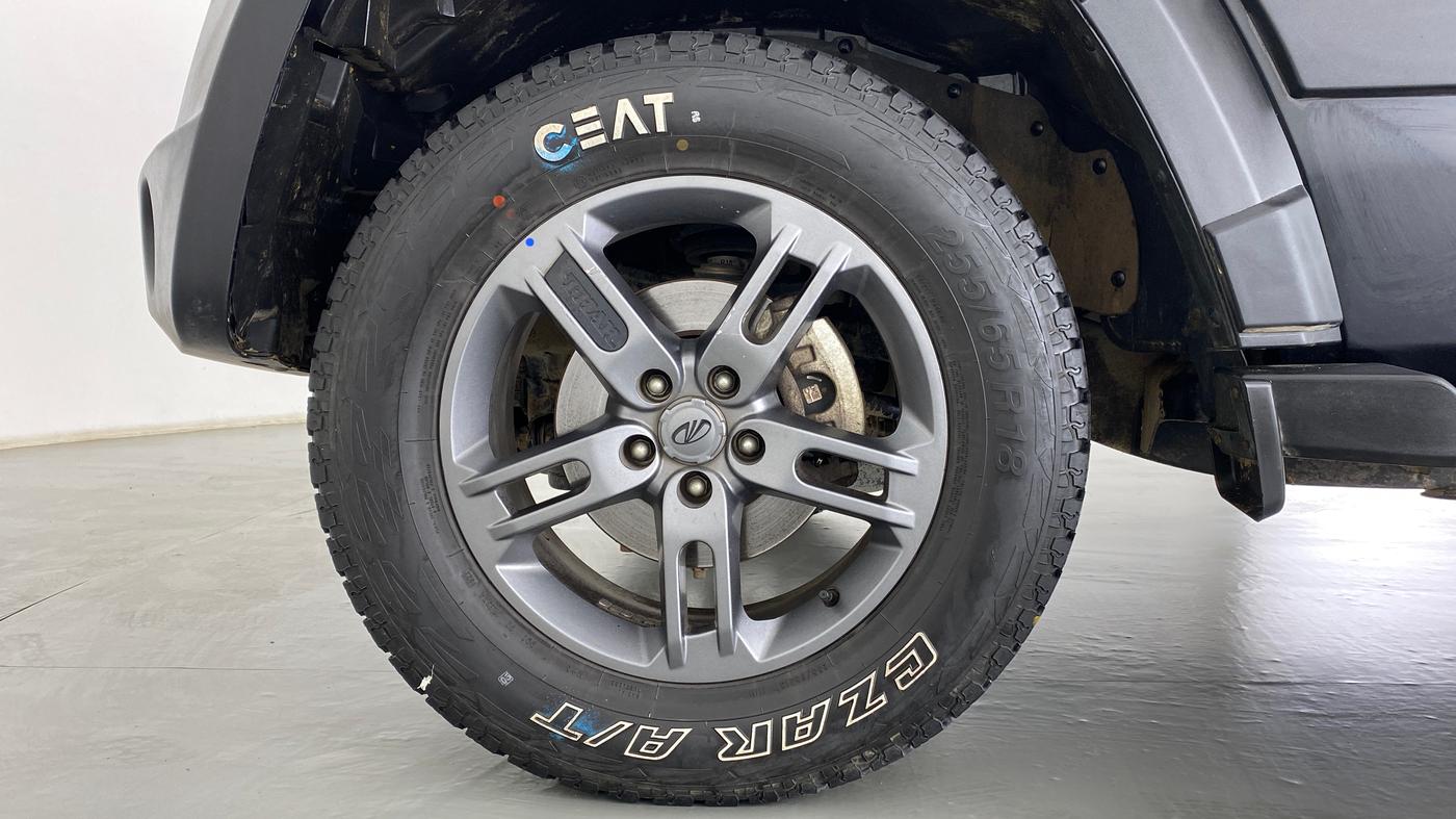 2022 Mahindra Thar LX D 4*4 MT HT, Diesel, Manual, 19,235 km, Left Front Wheel