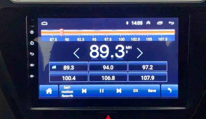 2017 Mahindra TUV300 T8, Diesel, Manual, 48,676 km, Infotainment System