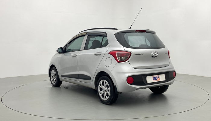 2018 Hyundai Grand i10 SPORTZ 1.2 KAPPA VTVT, Petrol, Manual, Left Back Diagonal