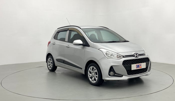2018 Hyundai Grand i10 SPORTZ 1.2 KAPPA VTVT, Petrol, Manual, Right Front Diagonal