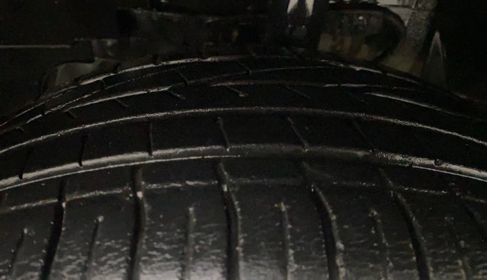 2019 Tata NEXON XZA PLUS PETROL, Petrol, Automatic, 26,246 km, Left Front Tyre Tread