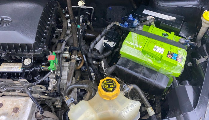 2019 Tata NEXON XZA PLUS PETROL, Petrol, Automatic, 26,246 km, Engine View - Left