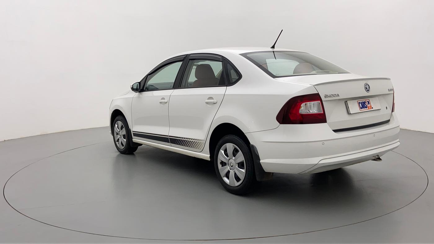 2019 Skoda Rapid 1.6 MPI MT ACTIVE, Petrol, Manual, 41,903 km, Left Back Diagonal