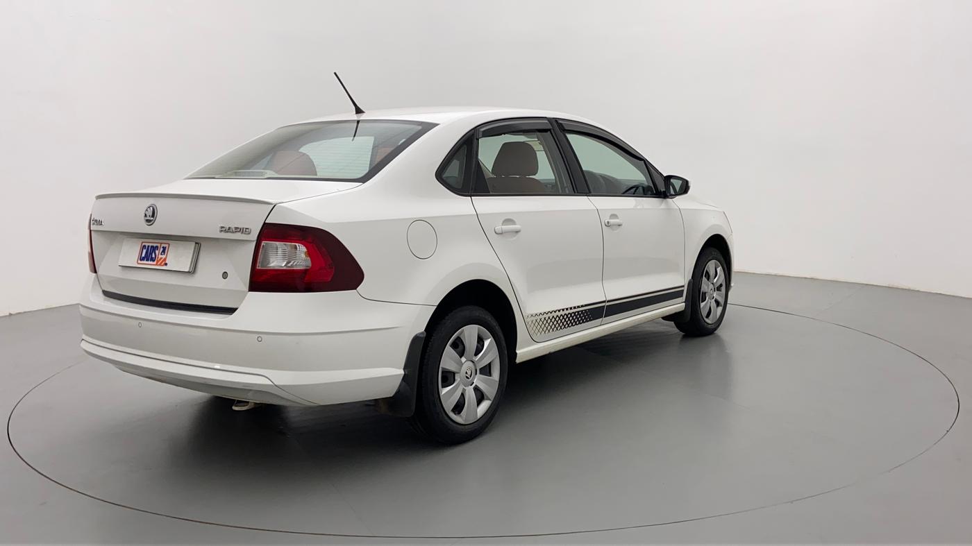 2019 Skoda Rapid 1.6 MPI MT ACTIVE, Petrol, Manual, 41,903 km, Right Back Diagonal