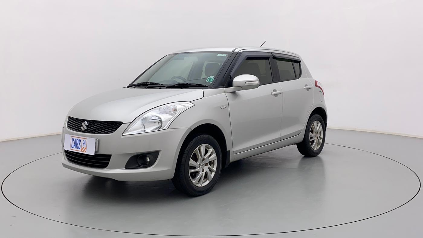 2014 Maruti Swift ZXI, Petrol, Manual, 33,447 km, Left Front Diagonal