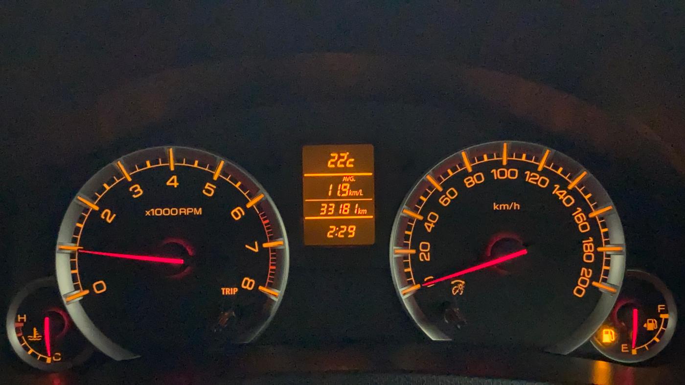 2014 Maruti Swift ZXI, Petrol, Manual, 33,447 km, Odometer Image