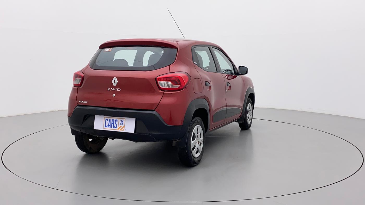 2015 Renault Kwid RXT 0.8, Petrol, Manual, 36,585 km, Right Back Diagonal