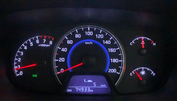 2014 Hyundai Grand i10 ASTA 1.2 KAPPA VTVT, Petrol, Manual, 75,114 km, Odometer Image