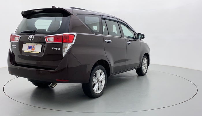 2016 Toyota Innova Crysta 2.8 ZX AT 7 STR, Diesel, Automatic, 54,222 km, Right Back Diagonal