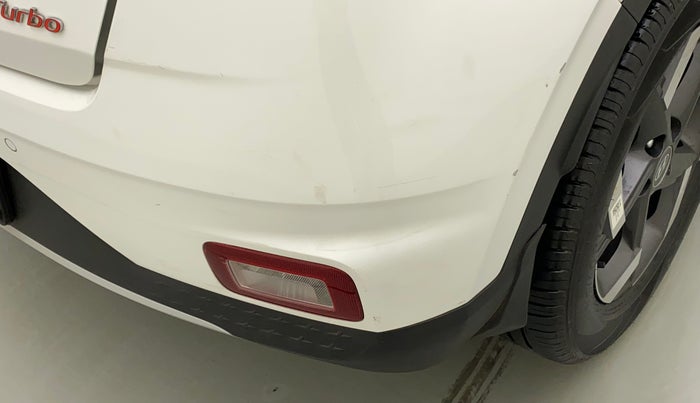 2022 Hyundai VENUE SX PLUS 1.0 TURBO DCT, Petrol, Automatic, 1,316 km, Rear bumper - Minor scratches