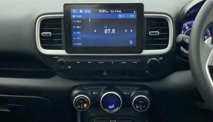 2022 Hyundai VENUE SX PLUS 1.0 TURBO DCT, Petrol, Automatic, 1,316 km, Air Conditioner