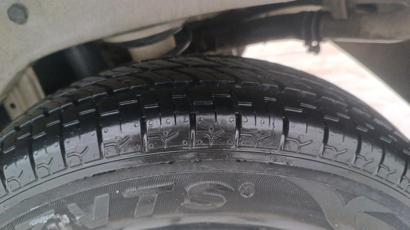 2021 Maruti Alto VXI, Petrol, Manual, 43,670 km, Left Rear Tyre Tread
