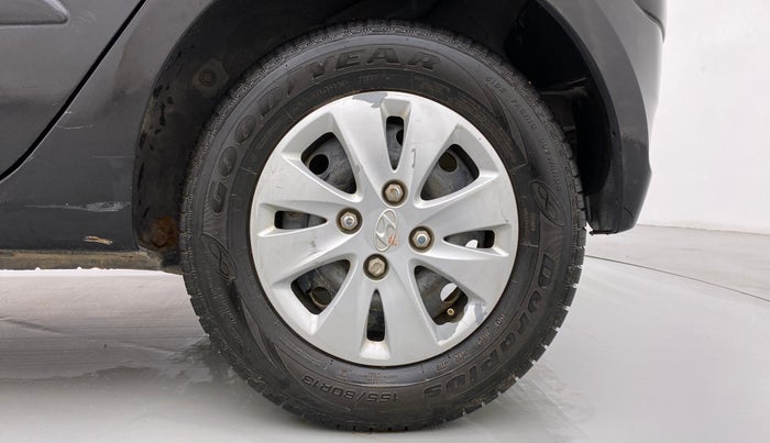 2012 Hyundai i10 SPORTZ 1.2, Petrol, Manual, 73,424 km, Left Rear Wheel
