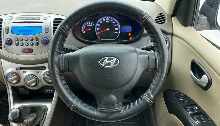 2012 Hyundai i10 SPORTZ 1.2, Petrol, Manual, 73,424 km, Steering Wheel Close Up