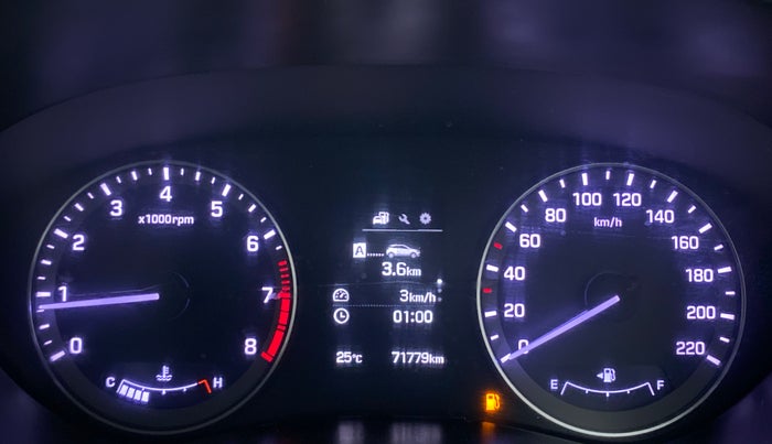 2016 Hyundai Elite i20 ASTA 1.2, Petrol, Manual, 71,779 km, Odometer Image
