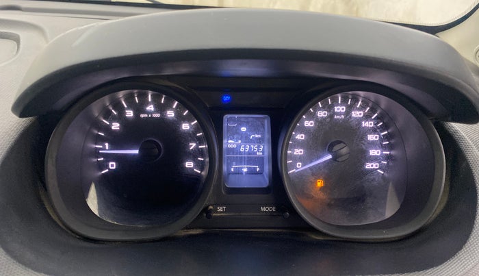 2017 Tata Tiago XE PETROL, Petrol, Manual, 63,707 km, Odometer Image