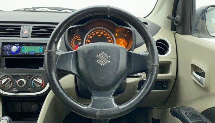 2015 Maruti Celerio VXI AMT, Petrol, Automatic, 63,631 km, Steering Wheel Close Up