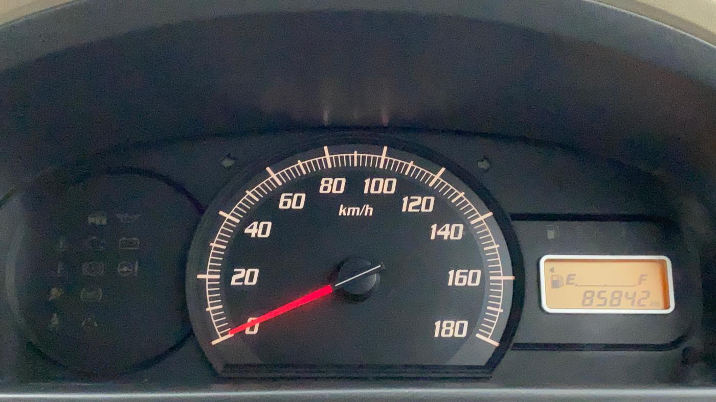 2011 Maruti Zen Estilo LXI, Petrol, Manual, 85,841 km, Odometer Image