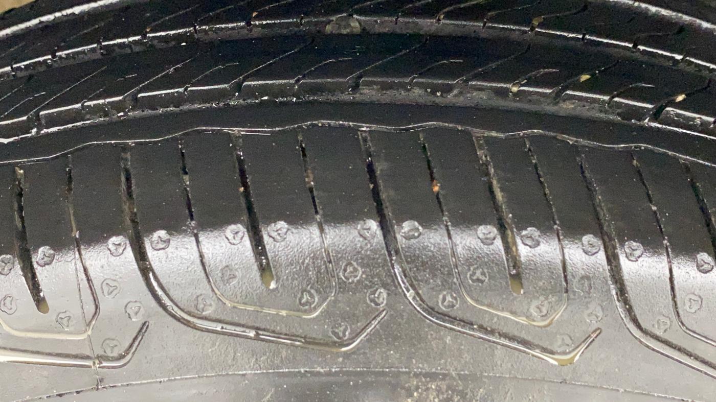 2022 Tata TIGOR XZ PETROL, Petrol, Manual, 17,896 km, Right Rear Tyre Tread