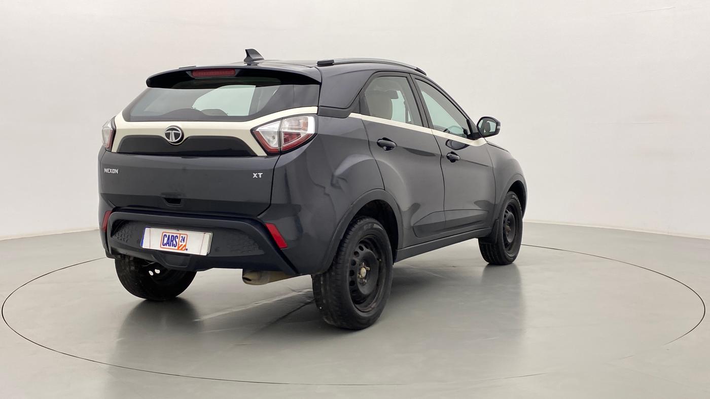 2018 Tata NEXON XT 1.2, Petrol, Manual, 55,700 km, Right Back Diagonal