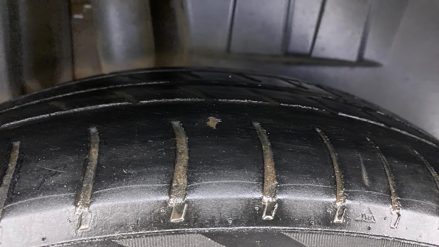 2020 Maruti Dzire VXI, Petrol, Manual, 40,961 km, Right Rear Tyre Tread