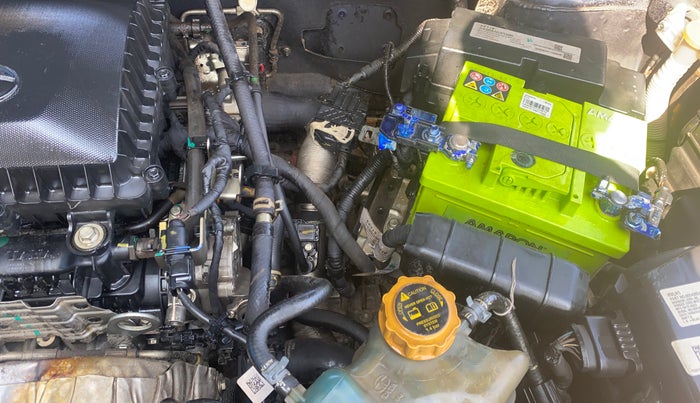 2022 Tata NEXON XZ PLUS (HS) PETROL, Petrol, Manual, 61,053 km, Engine View - Left