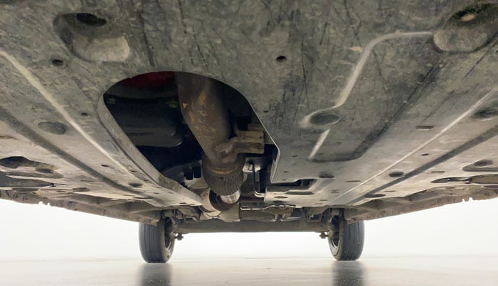 2018 Mahindra KUV 100 NXT K6+ P 6 STR, Petrol, Manual, 27,973 km, Front Underbody