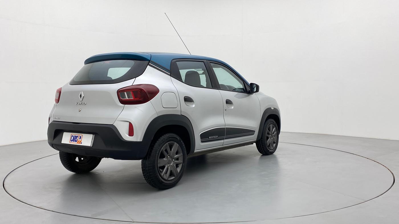 2020 Renault Kwid Neotech Petrol 1.0, Petrol, Manual, 24,995 km, Right Back Diagonal