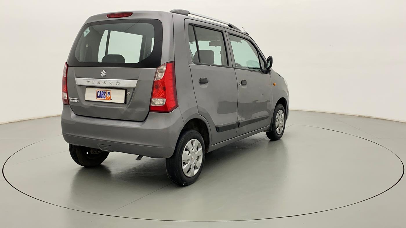 2018 Maruti Wagon R 1.0 LXI CNG, CNG, Manual, 1,00,362 km, Right Back Diagonal